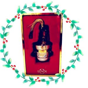 Lenox Champagne Bottle Ornament